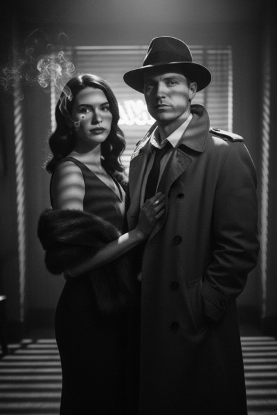 Film Noir - AI Art Style Transformation