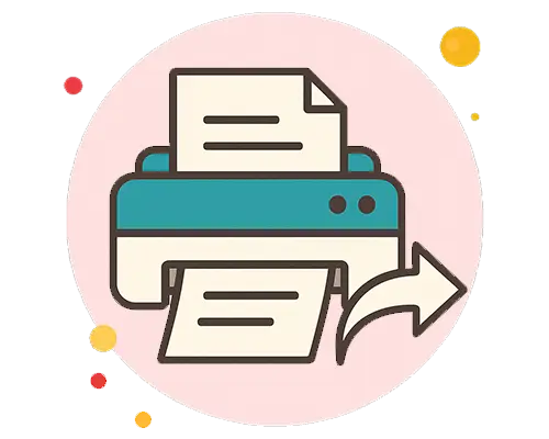 Share & Print